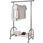 Wenko Profi stojan na oblečení černá 121 cm 185 cm 52 cm – Zboží Mobilmania