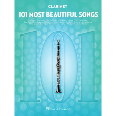 101 Most Beautiful Songs pro Klarinet – Sleviste.cz