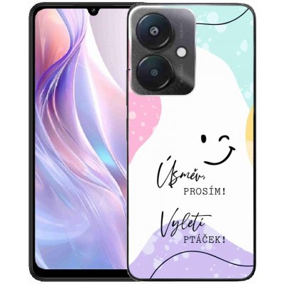 mmCase na Xiaomi Redmi 13C 5G - vtipný text 4 bílé pozadí – Zboží Živě