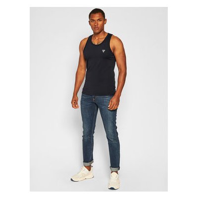 Guess Tank top U97M02 JR003 Regular černá – Zbozi.Blesk.cz