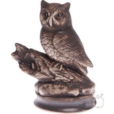 Dekorace z keramiky sova Erik – Zboží Dáma