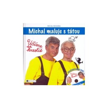 Michal maluje s tátou -- Učíme se kreslit + DVD - Michal Nesvadba