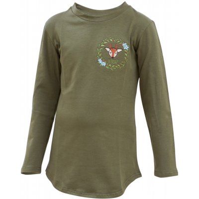 Dětské vyšívané tričko TETRAO s dlouhým rukávem – Zboží Dáma