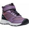 Dětské trekové boty Keen Skua Mid Wp Children black plum/plum perfect