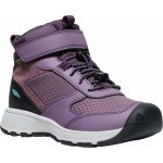 Keen Skua Mid Wp Children black plum/plum perfect – Zboží Mobilmania