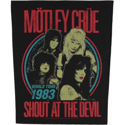 nášivka RAZAMATAZ Mötley Crüe Shout At The Devil – Hledejceny.cz