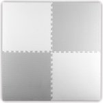 Ricokids veľká penová podložka puzzle 60x60cm 4 ks biela a sivá – Sleviste.cz