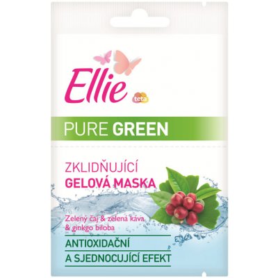Ellie Pure Green Zklidňující gelová maska 2 x 8 ml – Sleviste.cz