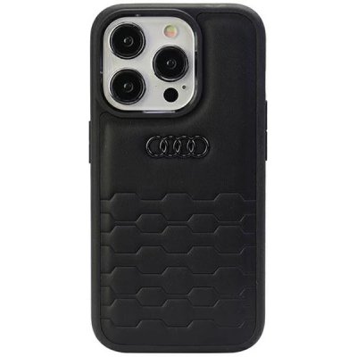 Audi GT Synthetic Leather iPhone 15 Pro Max black hardcase – Sleviste.cz