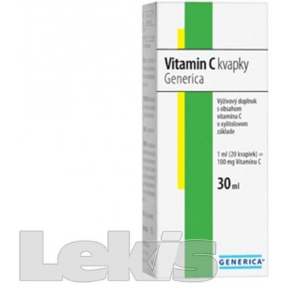 Generica C vitamin drops 30 ml – Hledejceny.cz