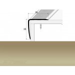 Profil Team Schodová hrana šampaň E02 35x35mm 1,2 m – Zboží Mobilmania