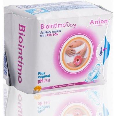 BioIntimo dámské hygienické vložky denní 10 ks – Zboží Dáma