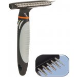 Trixie Hrablo dvojité dlouhá srst s antiskluzovou rukojetí 10 x 15 x 1,5 a 2 cm – Zbozi.Blesk.cz