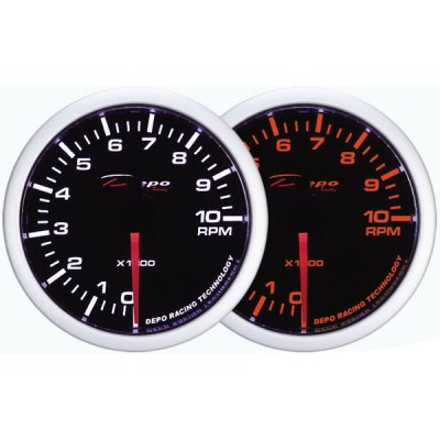 Přídavný budík Depo Racing WA 60mm - otáčkoměr | Zboží Auto