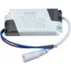 Stmívač Zdroj-LED driver 8-12W, 230V/27-36V/300mA pro podhled.světla M117,M118