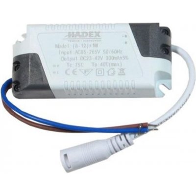 Zdroj-LED driver 8-12W, 230V/27-36V/300mA pro podhled.světla M117,M118