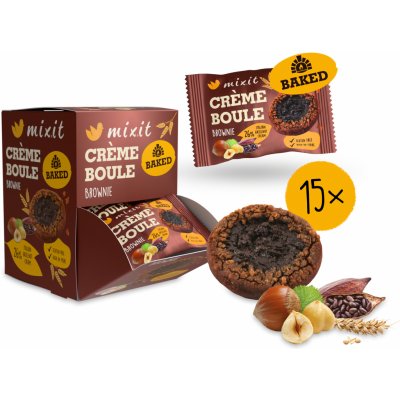 Mixit Pečená Créme boule Brownie 30 g – Zboží Dáma
