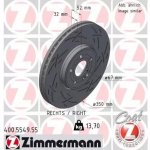 ZIMMERMANN Brzdový kotouč BLACK Z 350 mm ZIM 400.5549.55 | Zboží Auto