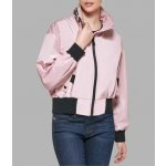 Karl Lagerfeld Collar bomber růžový – Zbozi.Blesk.cz