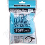 SoftDent dentální párátka s nití 50 ks – Zboží Dáma