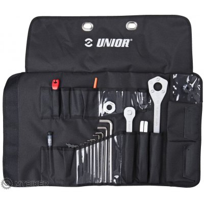 Unior sada nářadí - PRO TOOL ROLL SET - černá/stříbrná