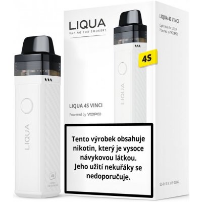 Liqua 4S Vinci Elektronický Grip 1500 mAh Bílý 1 ks – Zboží Mobilmania