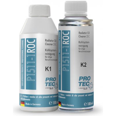 PRO-TEC Radiator Oil Cleaner K1 + K2 188 ml + 188 ml | Zboží Auto