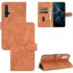 TT-TopTechnology Kožené Huawei Nova 5T hnědé – Zboží Živě