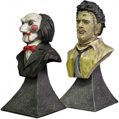 Trick or Treat Studios Busty Billy & Leatherface Mini Bust – Hledejceny.cz