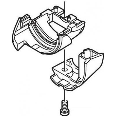 Shimano plastový kryt ST-9000-L – Zboží Mobilmania