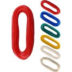 CONNEX PP/PVC prádelní šňůra s ocelovým drátem, 3,5 mm × 20 m, různé barvy – Zboží Dáma