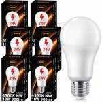 Berge LED žárovka MILIO E27 10W 900Lm neutrální bílá 24V – Hledejceny.cz
