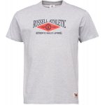 Russell Athletic t-shirt pánské tričko šedá – Zboží Dáma