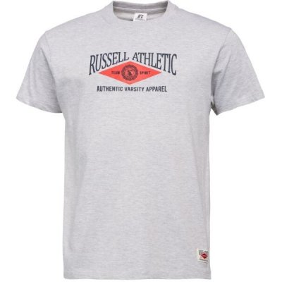 Russell Athletic t-shirt pánské tričko šedá – Zboží Dáma