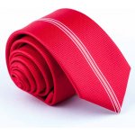 Greg Červená slim fit kravata 93166 – Hledejceny.cz
