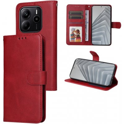 Magnet Case, Xiaomi Redmi Note 14 4G, červený – Zbozi.Blesk.cz