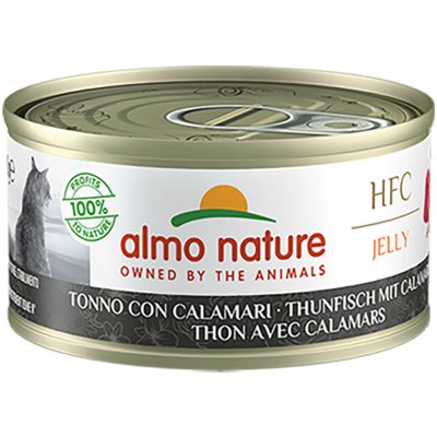 Almo Nature HFC Natural tuňák s kalamáry v želé 24 x 70 g – Zboží Mobilmania