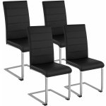 Tectake 402553 černá 4 ks – Zbozi.Blesk.cz