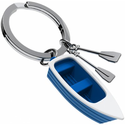 Přívěsek na klíče Člun s vesly modrý MTM