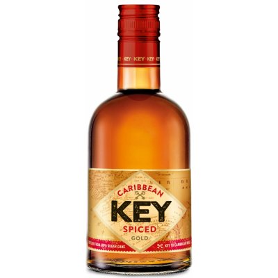 Key Spiced Caribbean Gold 35% 0,5 l (holá láhev) – Zbozi.Blesk.cz