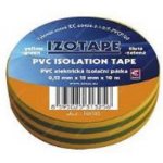 Emos F61515 páska izolační PVC 15 mm x 10 m zeleno-žlutá – Sleviste.cz