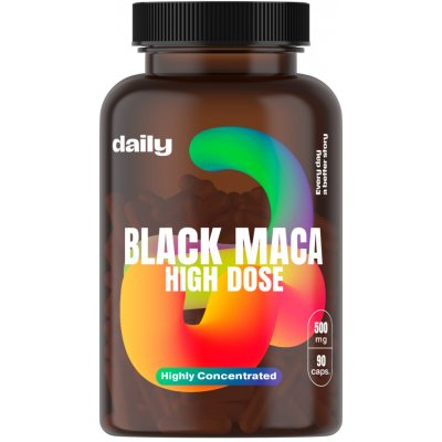 Daily Black Maca High Dose 90 kapslí – Hledejceny.cz