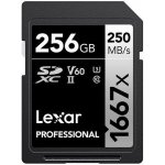 Lexar SDXC UHS-II 256 GB LSD256CB1667 – Zboží Živě