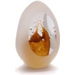 Artcristal Bohemia Broušené těžítko trojbrus - dekor 02 Barva: Zlatý topaz, Výška: 7 cm – Hledejceny.cz