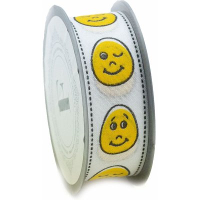 Velikonoční stuha juta vajíčko 3,5/10 - bilá - ST2834 – Hledejceny.cz