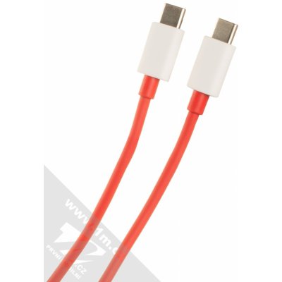 OnePlus 34859 USB-C / USB-C, Warp Charge 65W, 1m, bílý – Hledejceny.cz