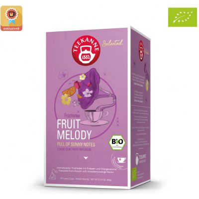 Teekanne BIO Selected. Fruit Melody Luxury Cup 20 x 2,75 g