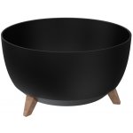 LAMELA plastová mísa na nožkách ROMA 40 cm černý – Sleviste.cz