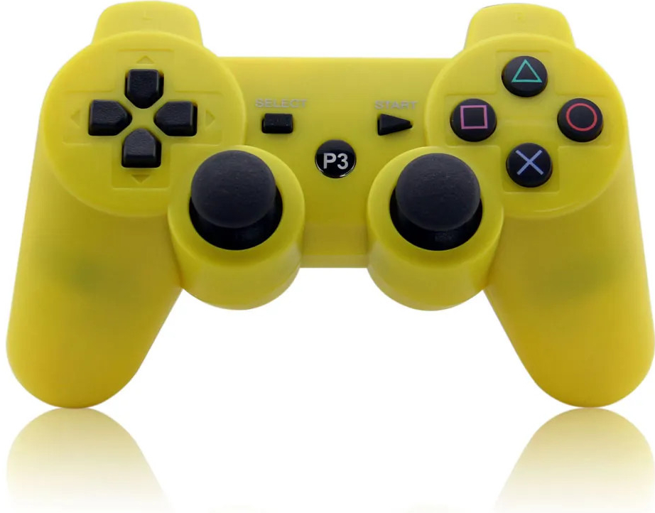 PSko PS3 bezdrátový ovladač Žlutý E10061