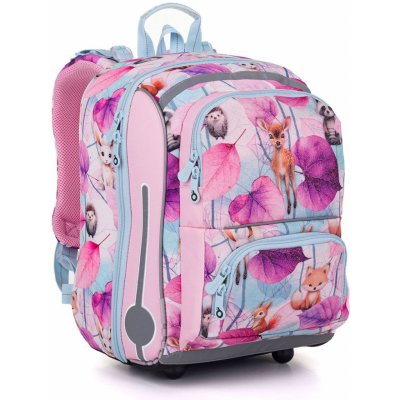 Topgal batoh BEBE 25002 růžová modrá – Zboží Dáma